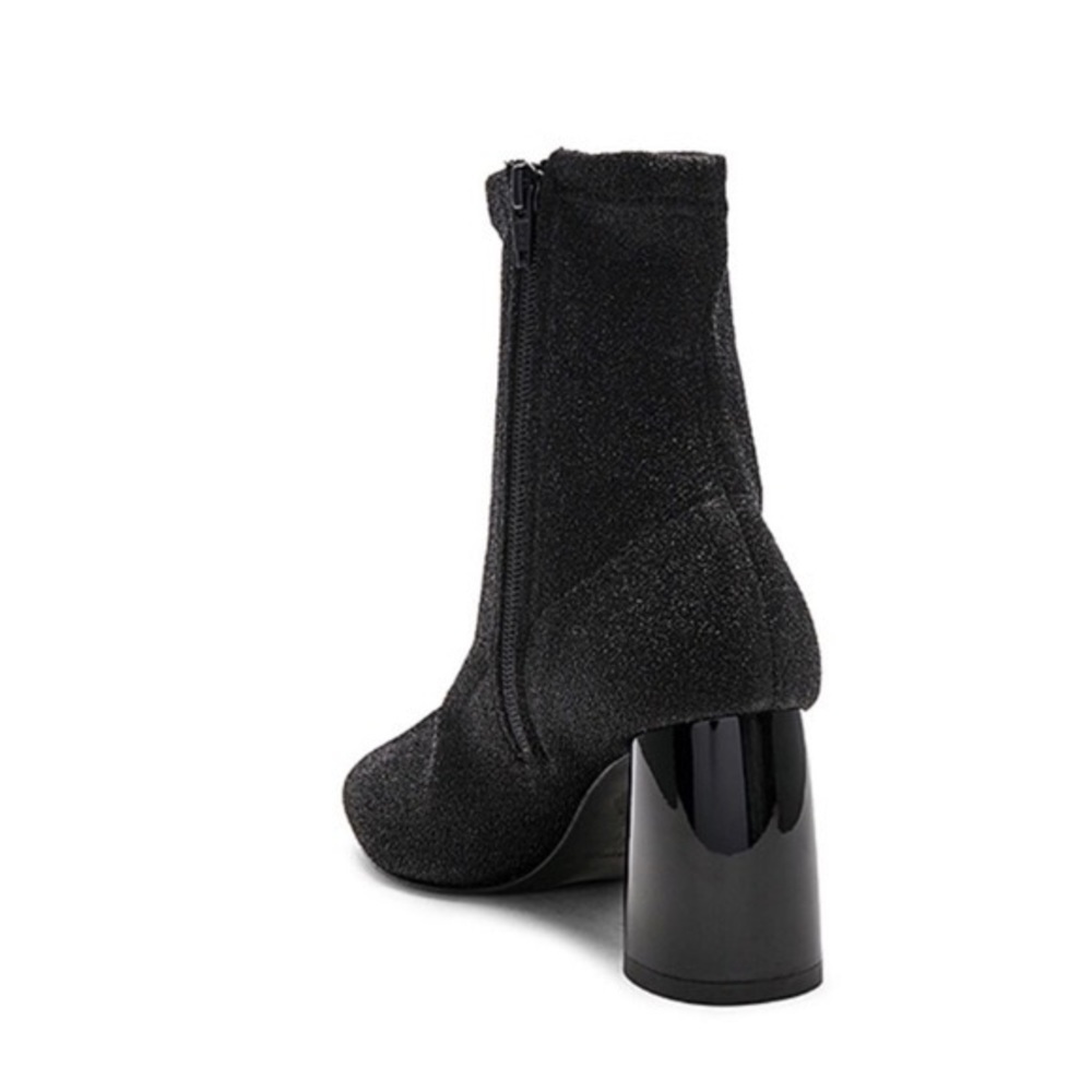 Free People Spectrum Sock Boot in Black Shimmer size 8 - Picture 3 of 15